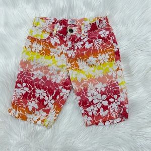 💝 10/$10 💝 Colorful Tropical Long Shorts Juniors CHILDREN'S PLACE Size 10